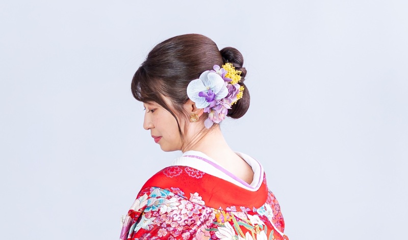 和装の髪飾り❀