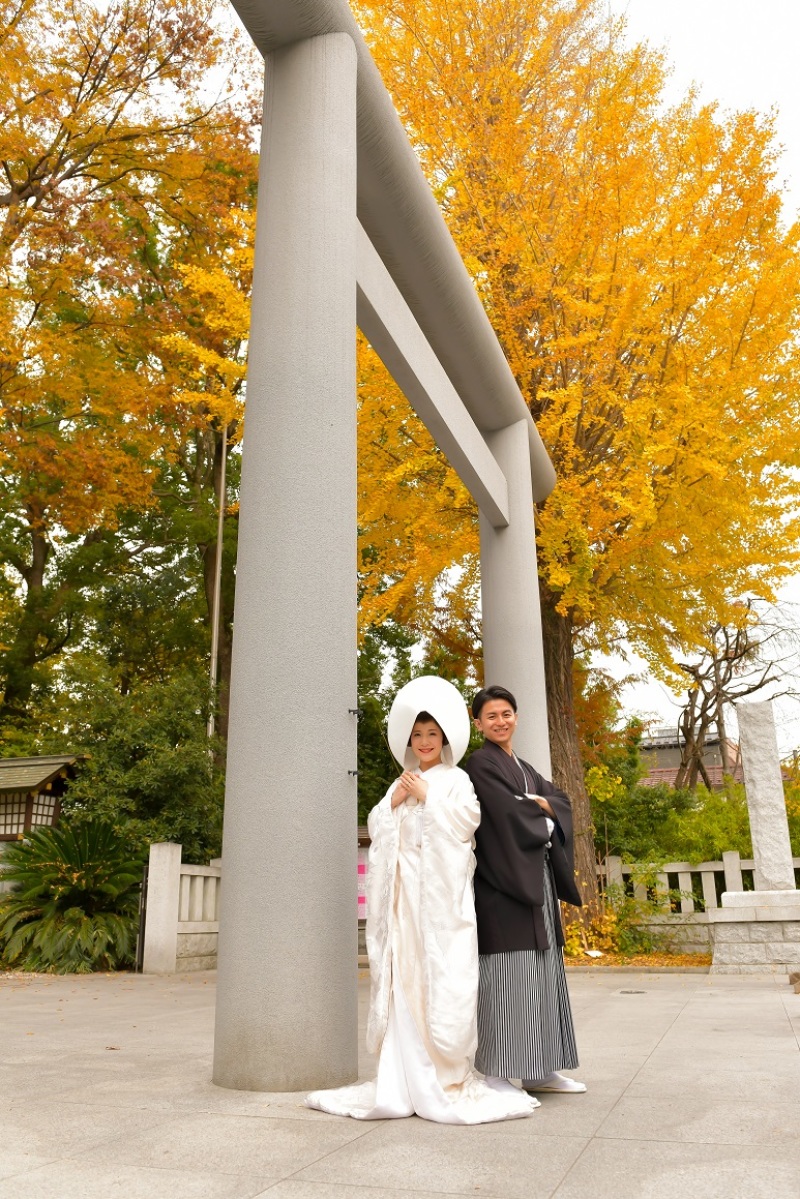 紅葉シーズンの阿佐ヶ谷神明宮(神社)がオススメ☆