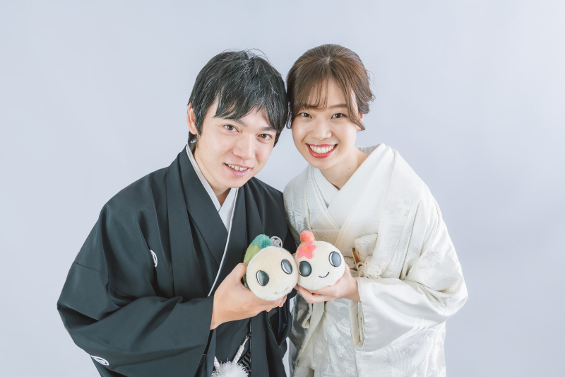 笑顔が素敵なお二人