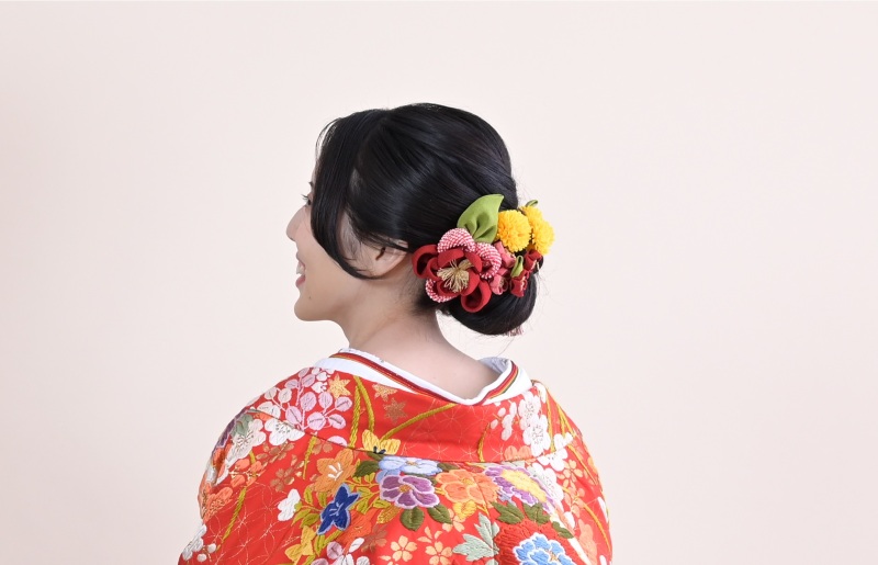 和装の髪飾り❀