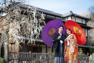 今、白梅が見ごろ❁