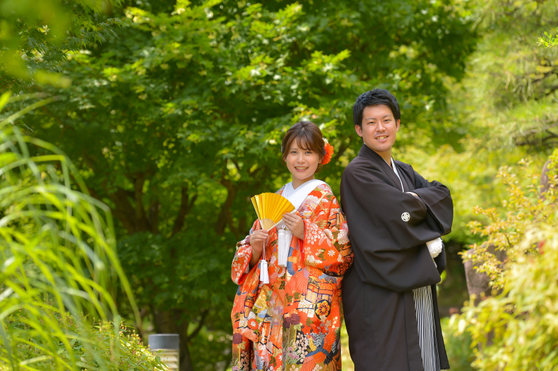 新緑の目白庭園♪