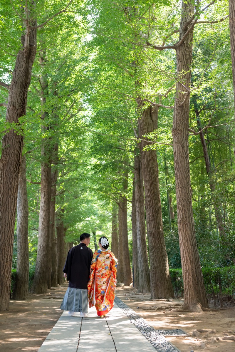 新緑の大田黒公園♪