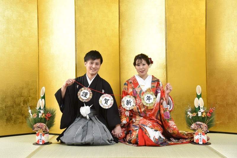 ≪撮影アイデア≫定番!金屏風写真のご紹介✨