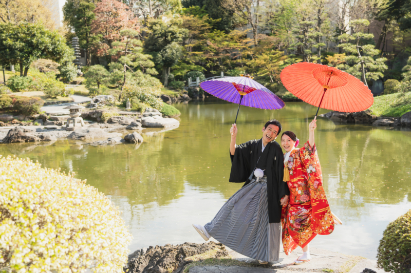 ≪新緑フォト≫旧安田庭園の４月の写真をご紹介✨