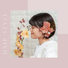 《和装ヘア》ショートさんのヘアスタイル♡