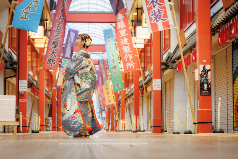 浅草橋店の色打掛のご紹介♪