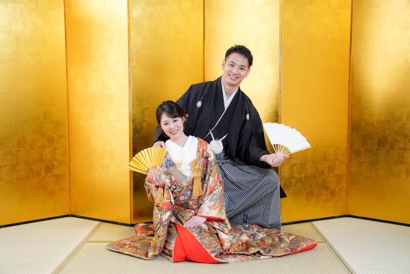 ≪撮影アイデア≫定番!金屏風写真のご紹介✨