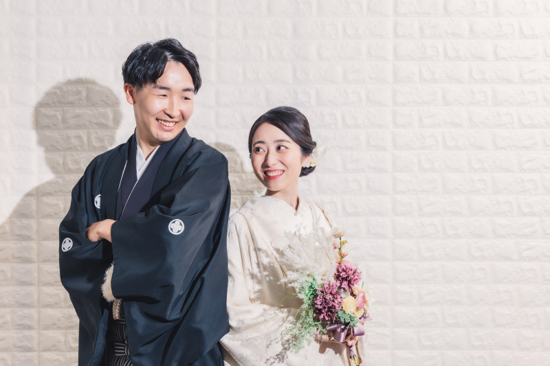 【暑い夏の和装前撮り】クーラーの効いた涼しいスタジオで決まり♥