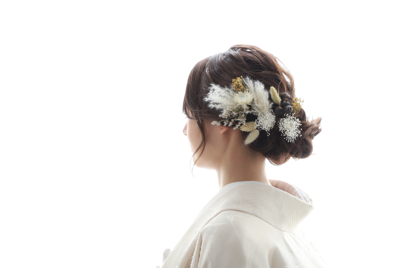和装×ドライフラワー✿