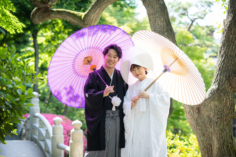 浅草街並み+旧安田庭園での撮影をご紹介✨
