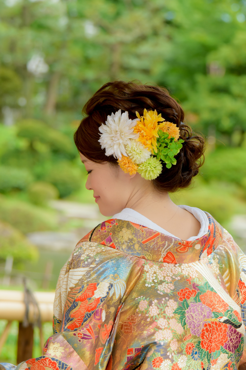 ご新婦様のヘアスタイルについて!