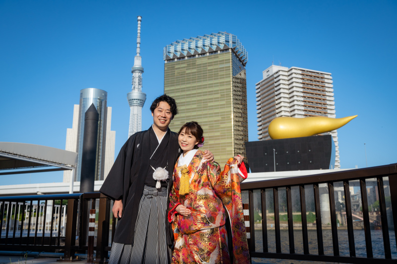 浅草街並み+旧安田庭園での撮影をご紹介✨