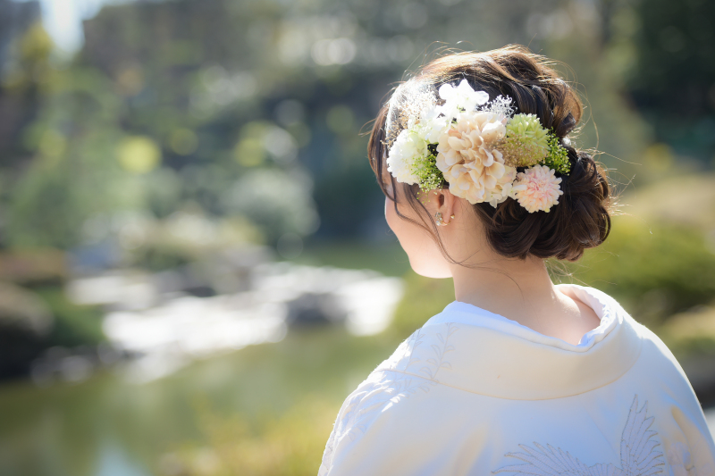 和装に合うヘアアレンジのご紹介✿