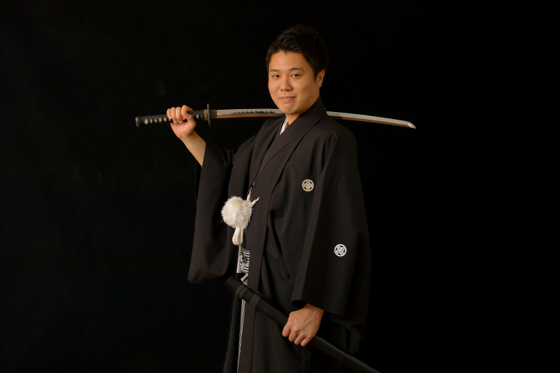 新郎様のソロ写真♪