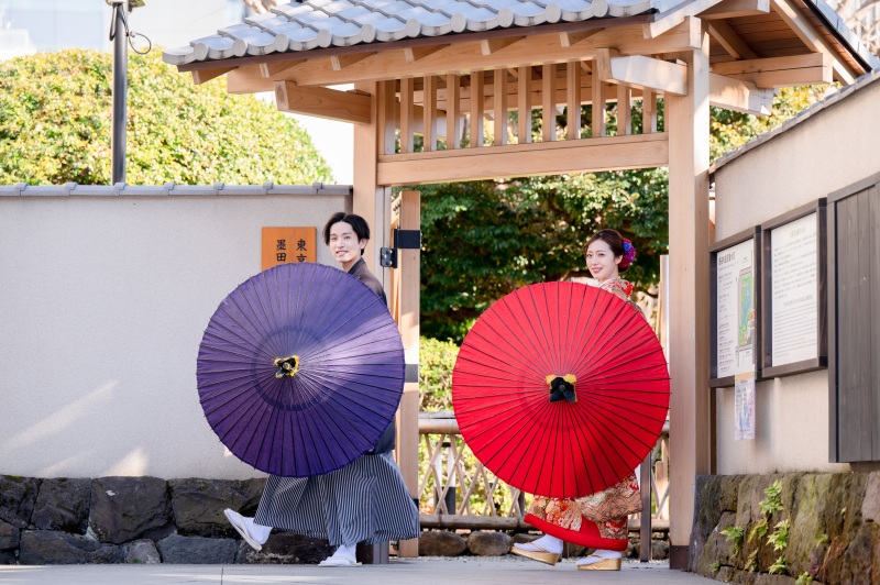 ≪撮影アイデア≫アイテムを使ったお写真【番傘編】