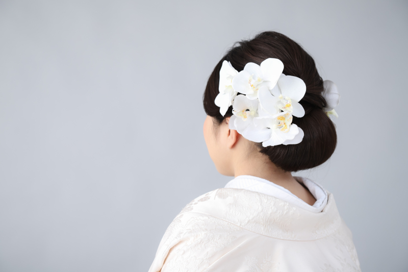和装に合うヘアアレンジのご紹介✿