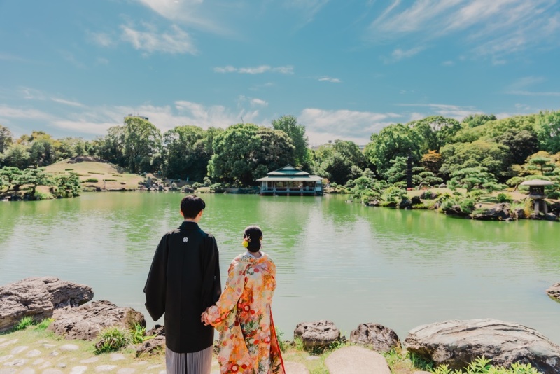【直前お得プラン!!】清澄庭園+スタジオの撮影が68,000円✨