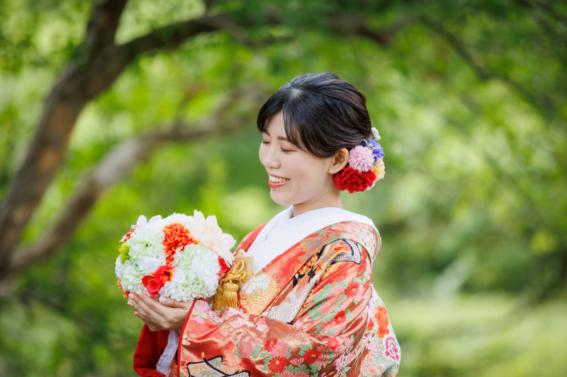 新郎新婦様のソロショットをご紹介！