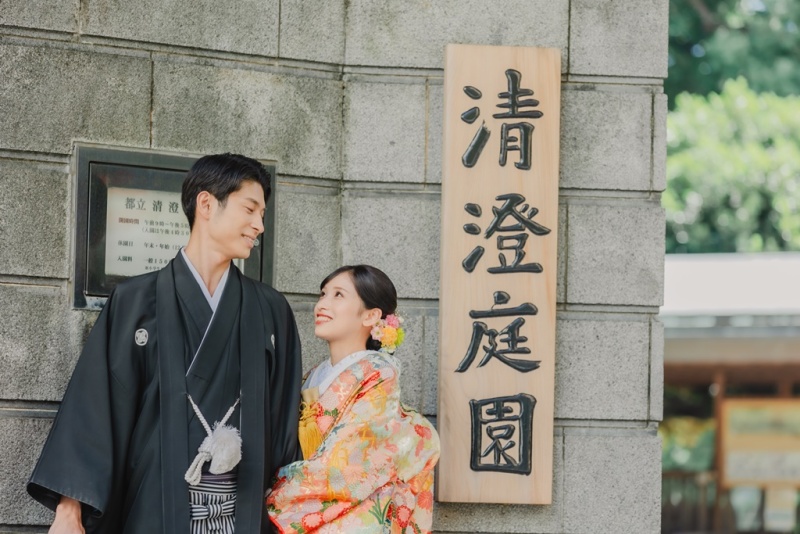 【直前お得プラン!!】清澄庭園+スタジオの撮影が68,000円✨