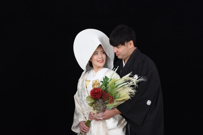 ≪花嫁の定番♡≫綿帽子ショットのご紹介