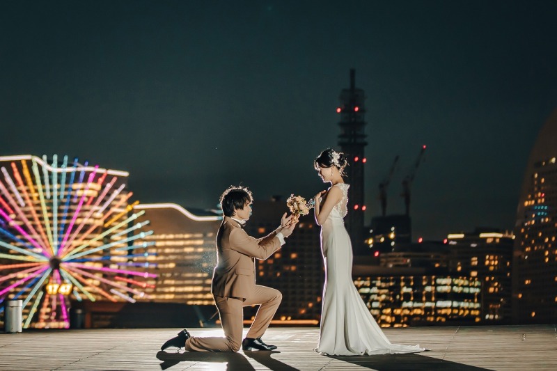 【前撮りのメリットや挙式日の何カ月前に行うのが良いか、などについてご案内します】