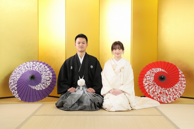 10月１８日までの撮影で新郎２着・新婦３着（和装２・洋装１）が185,000円！