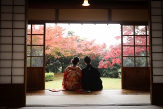 【鶴翔閣】三渓園和室にて