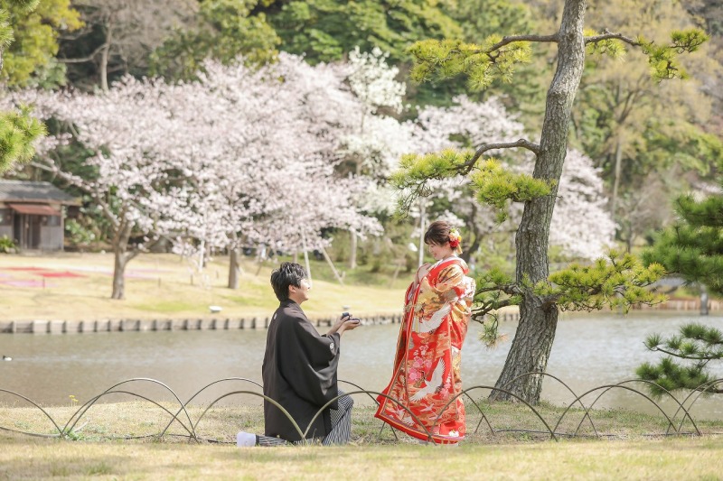 『横浜三渓園』や『大さん橋』の撮影申請料金はプラン内に含めて分かり易くしています