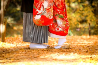 年内に和装前撮りをご検討の方、【横浜三渓園の紅葉】がこの時期大注目されます！！！