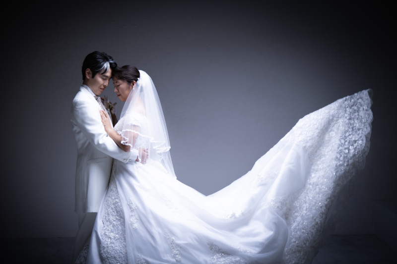 ウェディングドレスでの撮影！