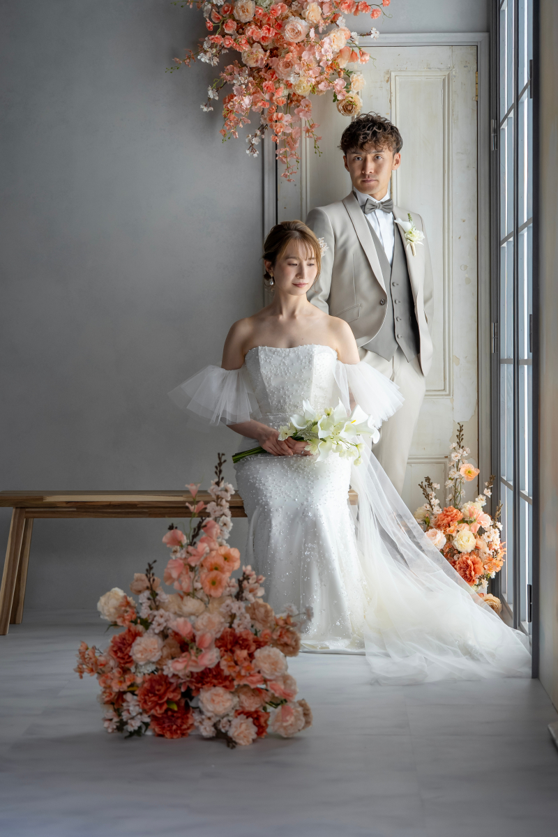 ウェディングドレスでの撮影！