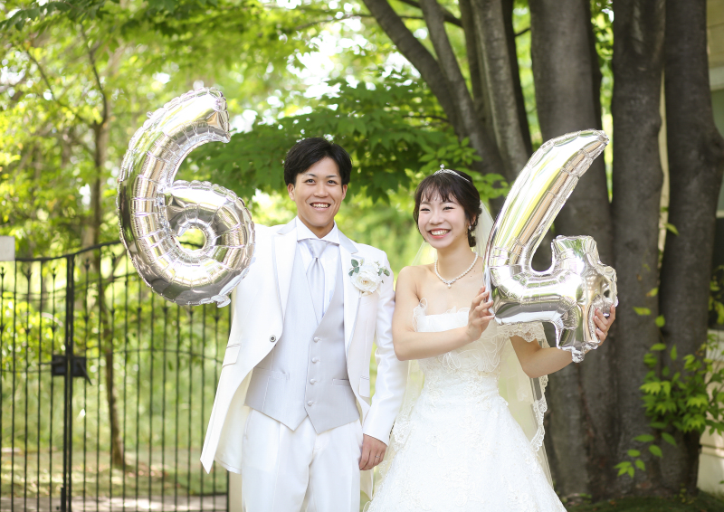 お外での撮影!