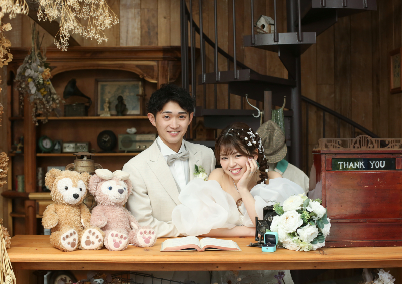 ウェディングドレスでの撮影！