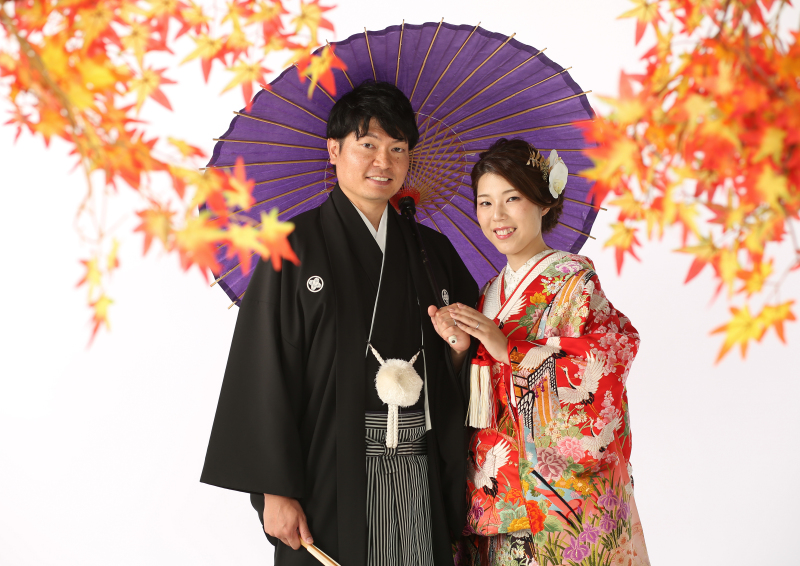 和装でウェディング撮影♪
