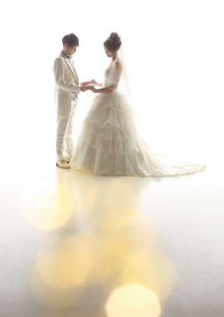 ウェディングドレスでの撮影！