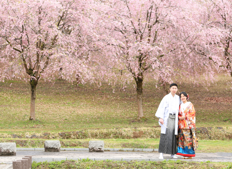 日本の風物詩、桜と・・・