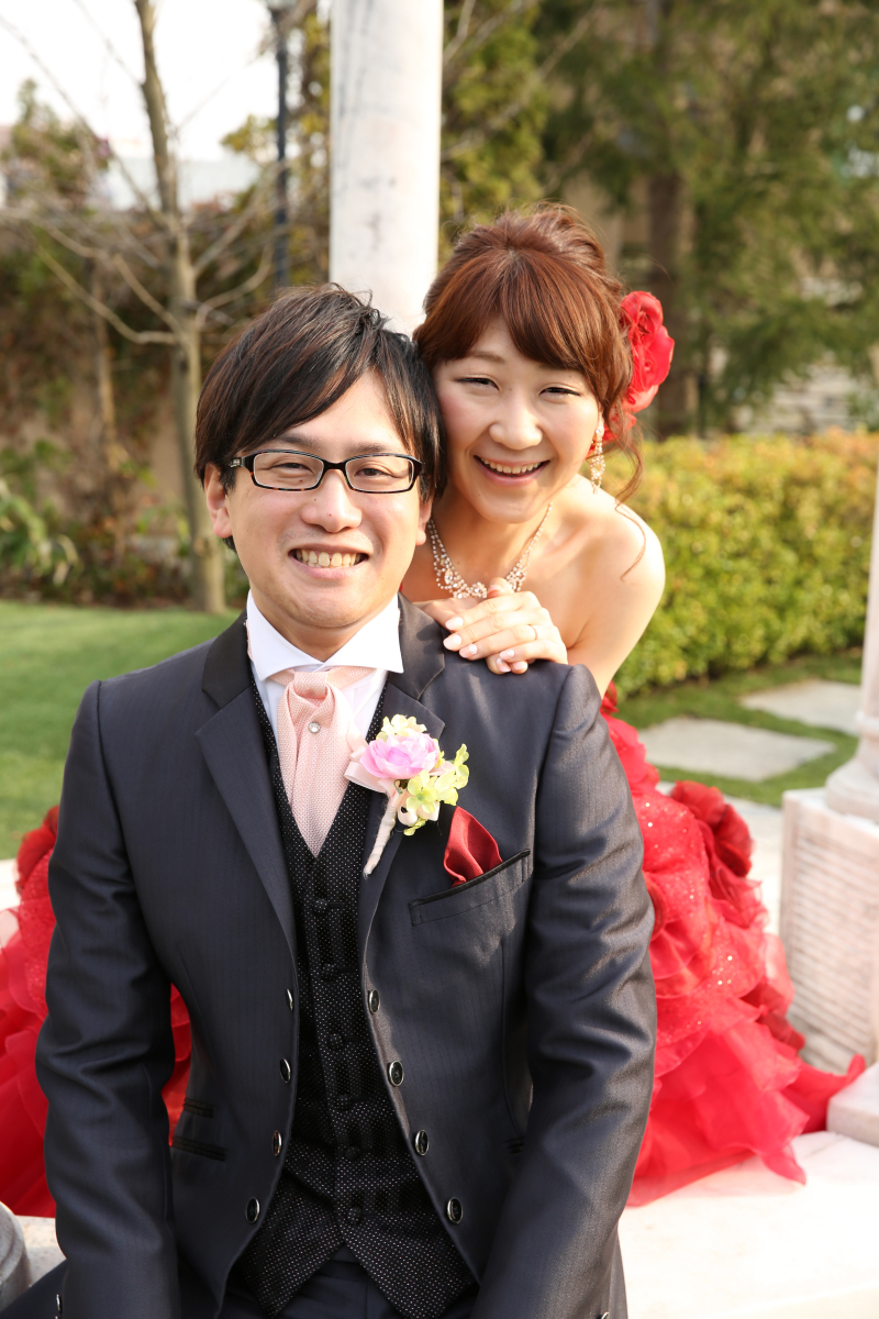 笑顔が素敵なおふたりでした!