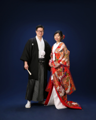 受け継いだ打掛で