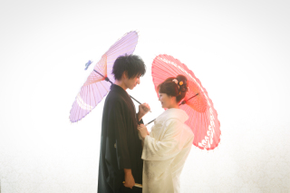 日本ならではの白無垢フォトウエディング♡