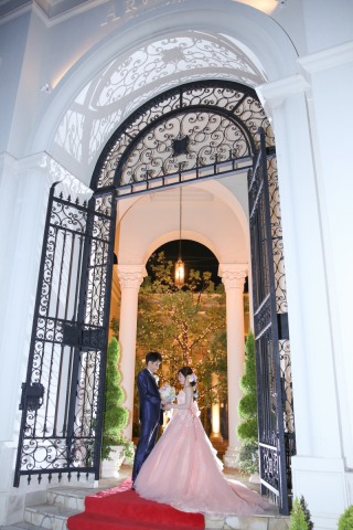 ブランドドレスや新作ドレスでの撮影もOK♡