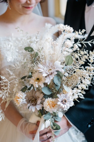 アクセサリーやブーケもお選びいただけます♡