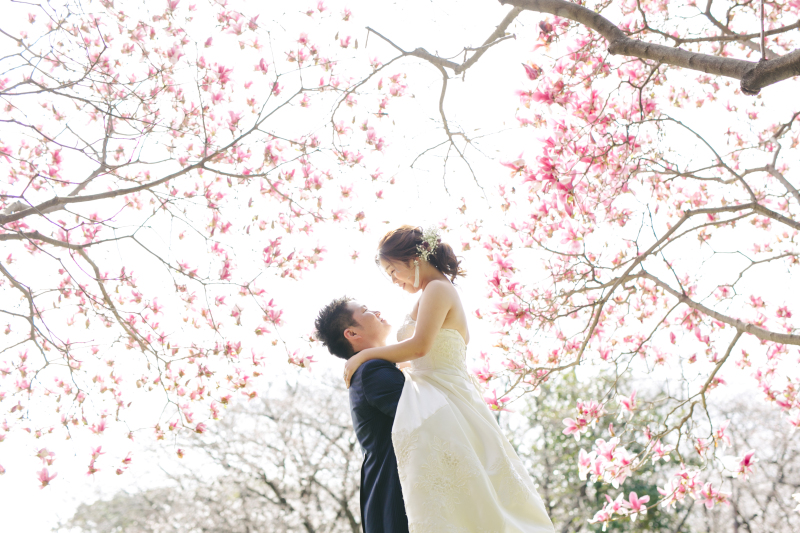 満開のお花の中で撮影を❀