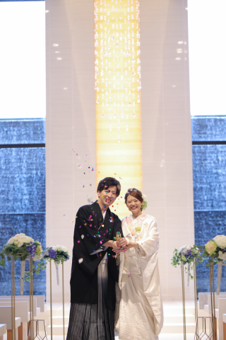 白無垢×チャペル