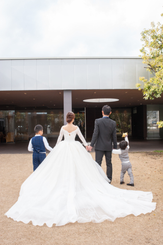 仲良くファミリーフォト♪