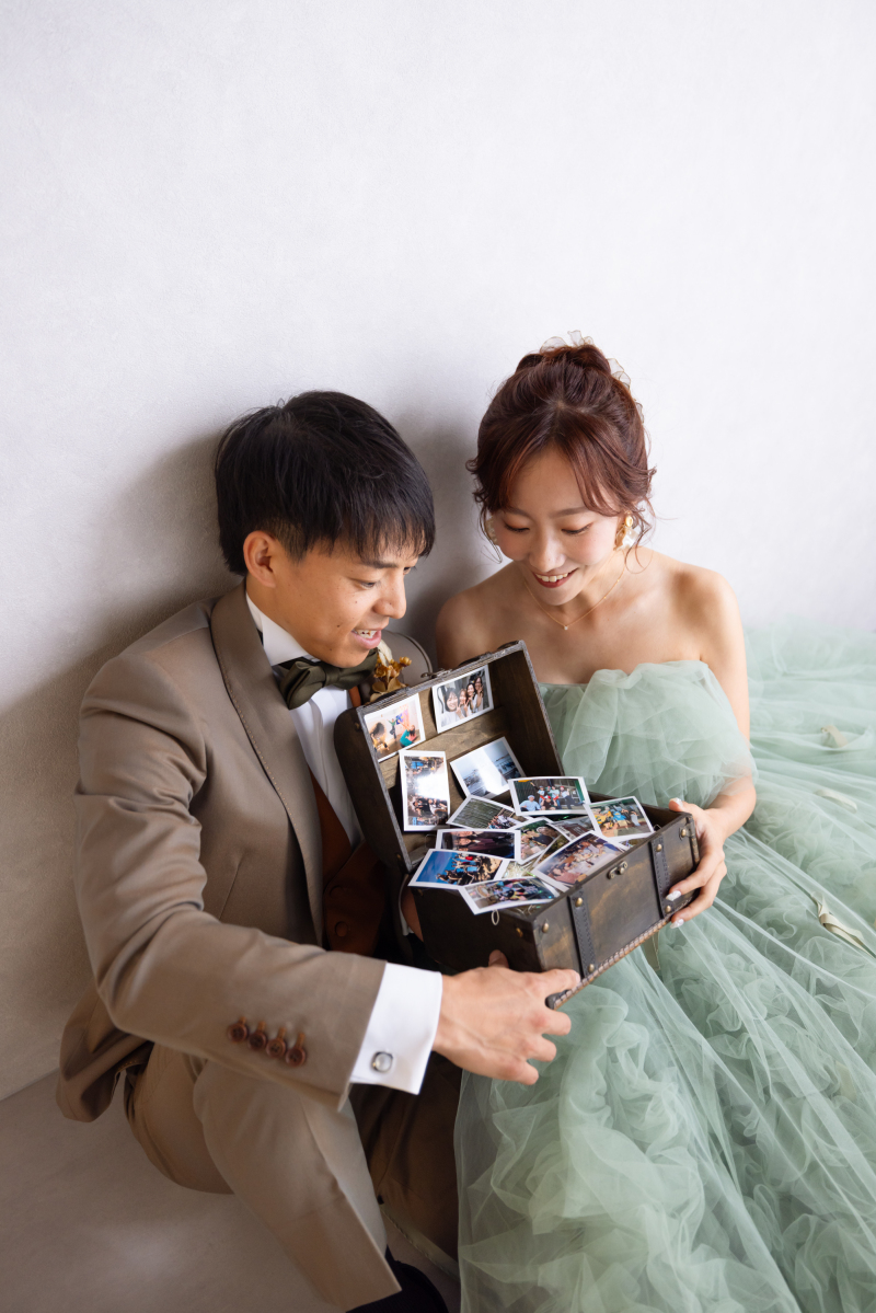 スタジオ撮影をされたお2人のご紹介♡