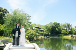 雰囲気溢れる庭園での白無垢フォトウエディング★