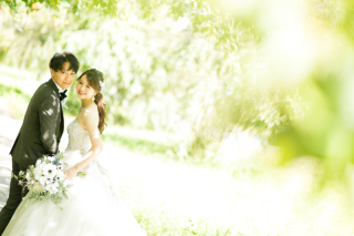 新緑での撮影☆