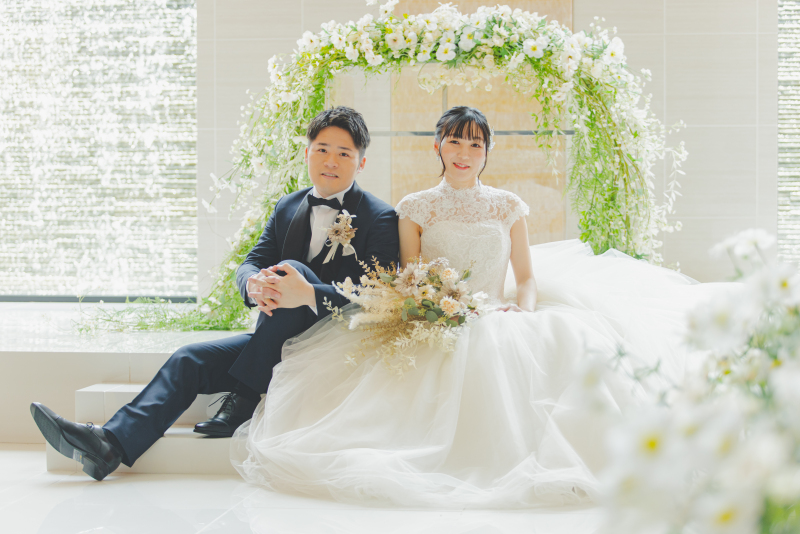 おしゃれなチャペルで撮影ができる♡
