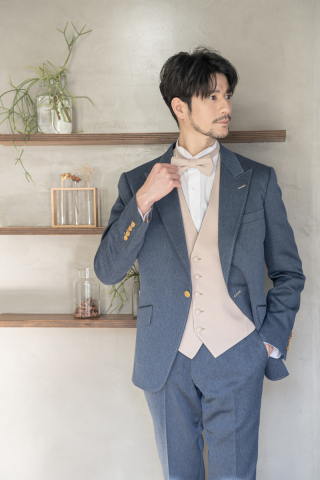 タキシードもオシャレにコーディネート頂けます♪